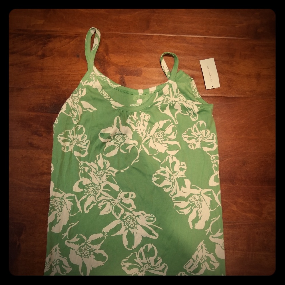 Spaghetti strap flower print blouse